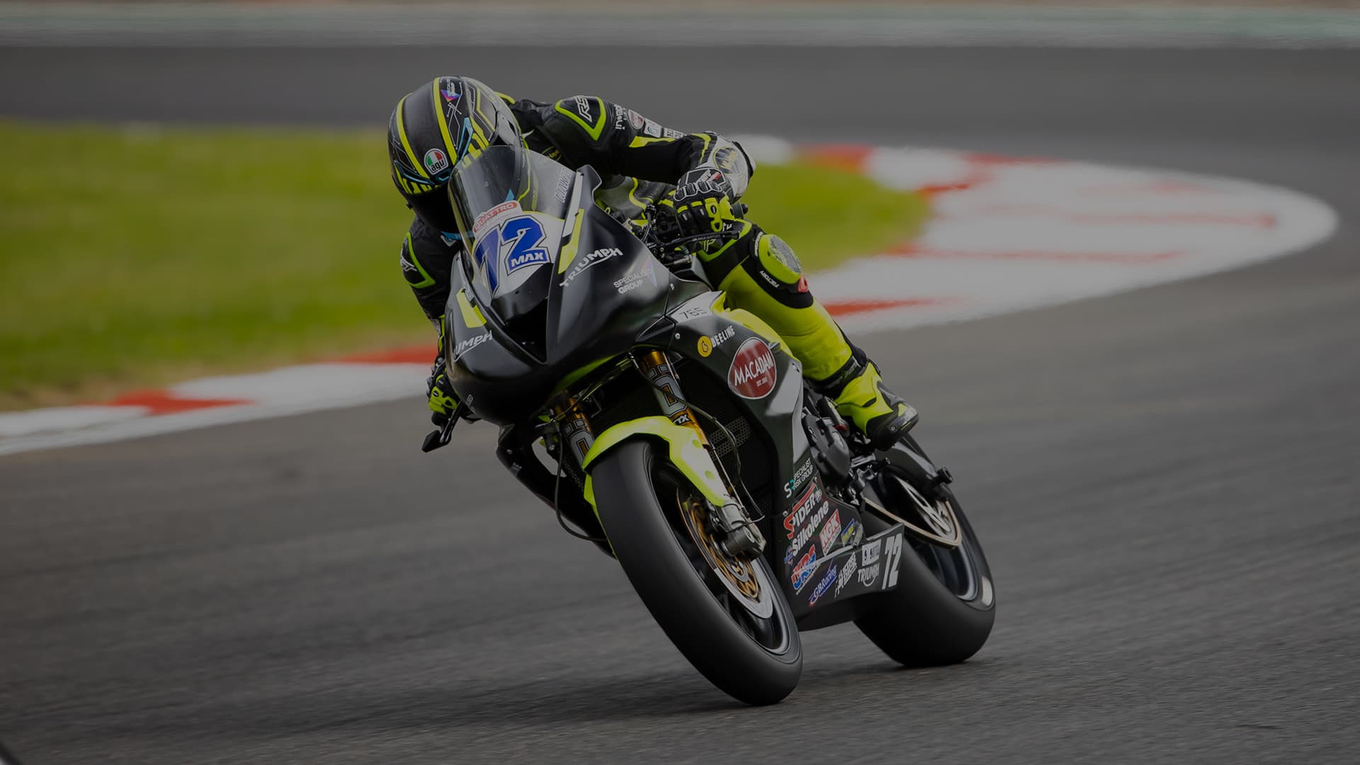 Street triple track bike top